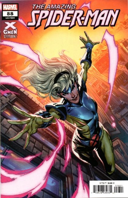 The Amazing Spider-Man Vol. 5 #88 – Francesco Manna X-Gwen Cover (Marvel, 2022)