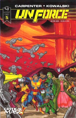 U.N. Force #5 (Caliber, 1993)