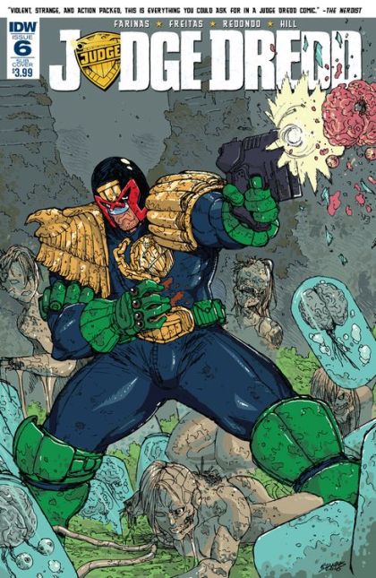 Judge Dredd Vol. 5 #6 – Subscription Cover (IDW Publishing, 2016)
