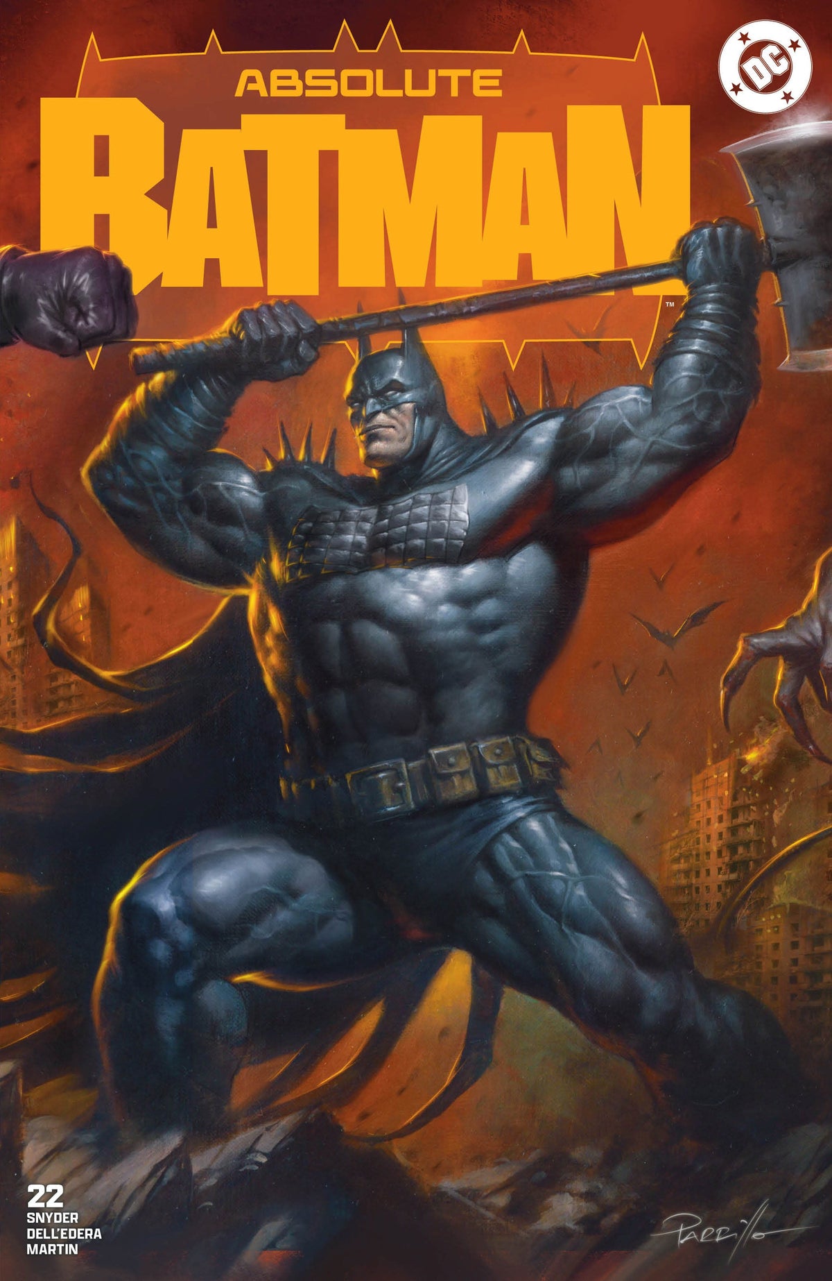 Absolute Batman #22 LUCIO PARRILLO SDCC Exclusive Variants