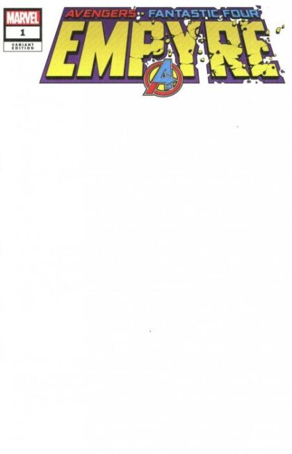 Empyre #1 – Variant Blank Cover (Marvel, 2020)