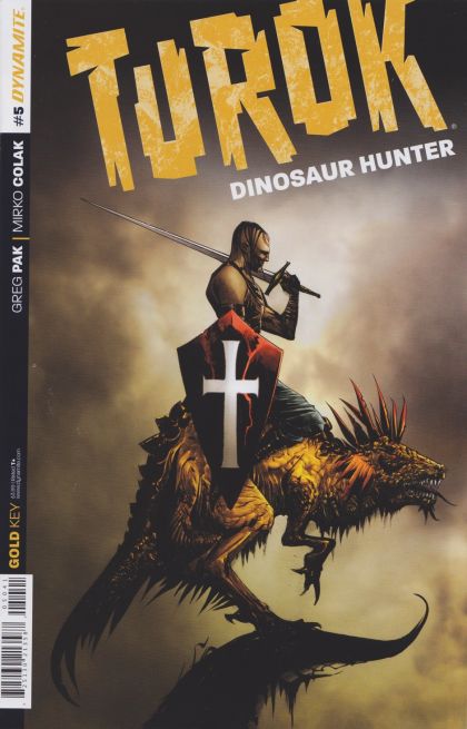 Turok: Dinosaur Hunter Vol. 2 #5 – Subscription Cover (Dynamite Entertainment, 2014)