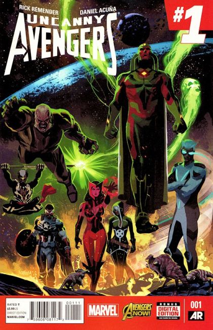 Uncanny Avengers Vol. 2 #1 – Regular Daniel Acuña Cover (Marvel, 2015)