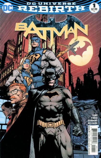 Batman Vol. 3 #1 – David Finch & Matt Banning Regular (DC, 2016)