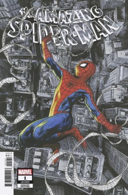 The Amazing Spider-Man Vol. 6 #1 – Travis Charest Incentive Variant (1:25) (Marvel, 2022)