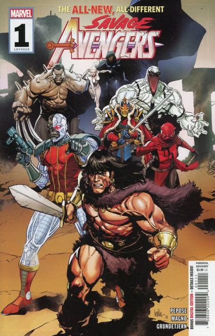 Savage Avengers Vol. 2 #1 – Regular Leinil Francis Yu Cover (Marvel, 2022)
