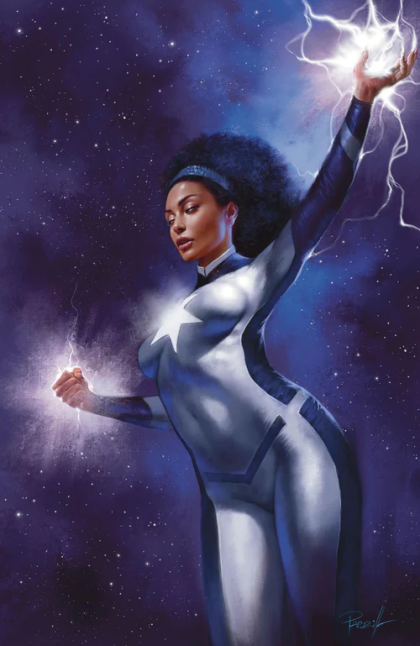 Monica Rambeau: Photon #1 – Lucio Parrillo Exclusive Virgin Variant (Marvel, 2022)
