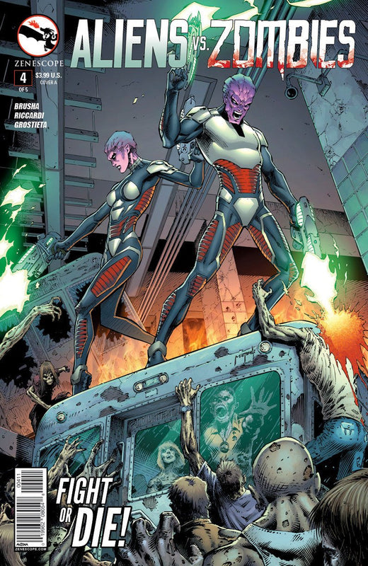 Aliens vs. Zombies #4