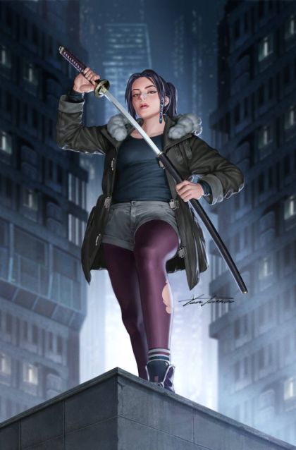 Blade Runner: Black Lotus #1 – Junggeun Yoon Virgin Variant (Titan Books, 2022)