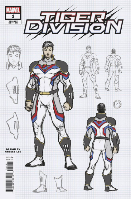 Tiger Division Vol. 1 #1 – Incentive Creees Lee Design Variant (Marvel, 2022)