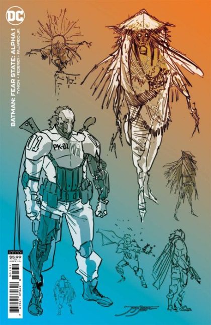 Batman: Fear State - Alpha #1 – Incentive Jorge Jimenez Card Stock Variant Cover (DC, 2021)