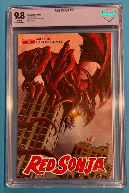 Red Sonja Vol. 4 #5 – Regular Mike McKone Cover (Dynamite Entertainment, 2017) CBCS 9.8