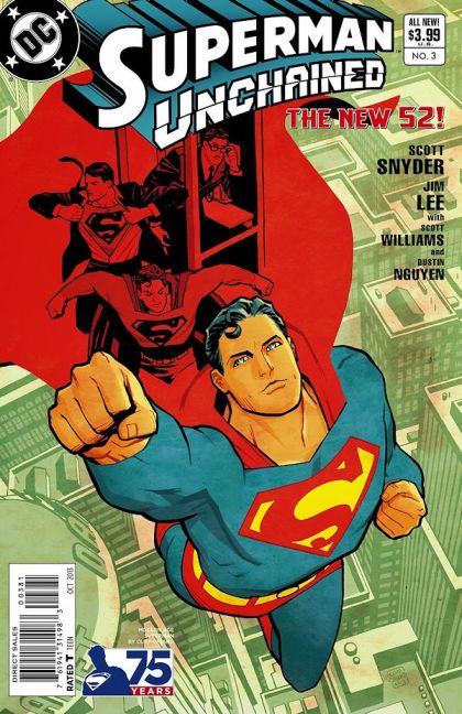 Superman Unchained #3 – Modern Age Superman Cover (DC, 2013)