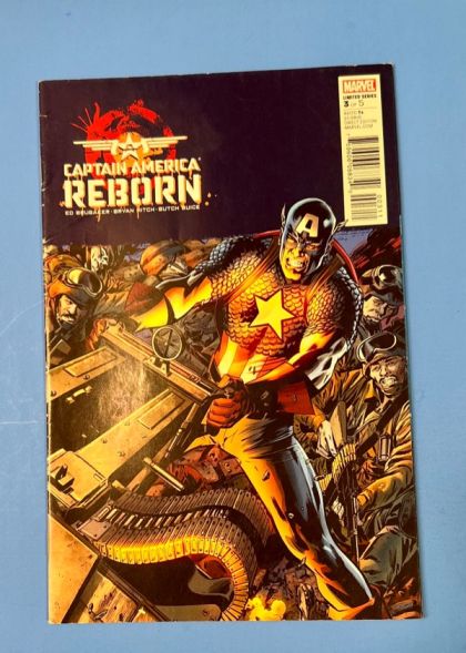 Captain America: Reborn #3 – Bryan Hitch Regular Wraparound Cover (Marvel, 2009)