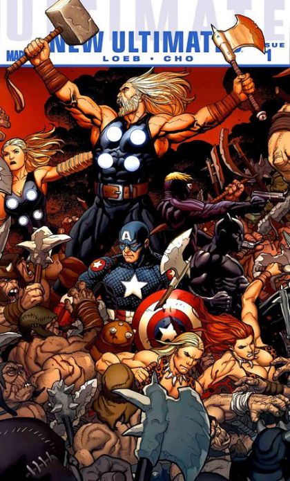 Ultimate New Ultimates #1 – Frank Cho Regular Gatefold Cover (Marvel, 2010)