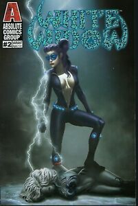 White Widow #2 – Benny Powell Beating Pulse Kickstarter Blue Foil Variant (Absolute Group, 2019)