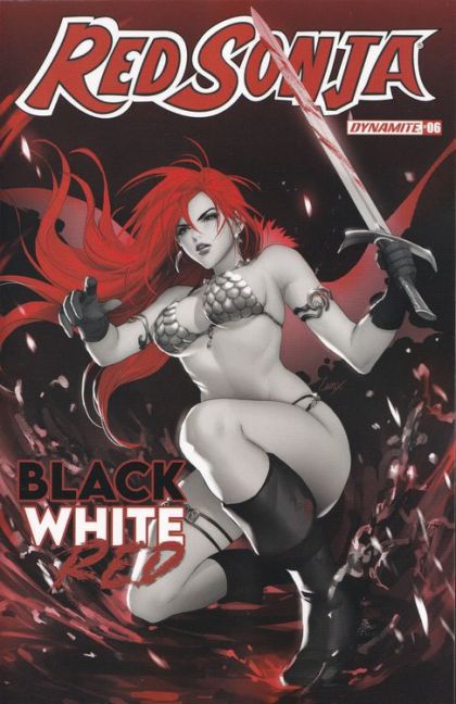 Red Sonja: Black, White & Red #6 – Leirix Li Cover (Dynamite Entertainment, 2022)