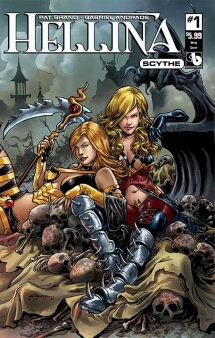 Hellina: Scythe #1 – Wrap Cover (Avatar Press, 2017)