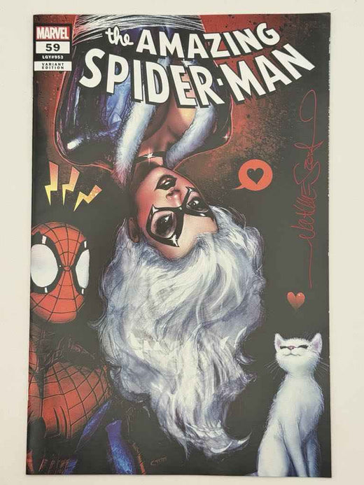 Amazing Spider-Man #59 Unknown Comics Nathan Szerdy Exclusive Variant — Signed by Nathan Szerdy