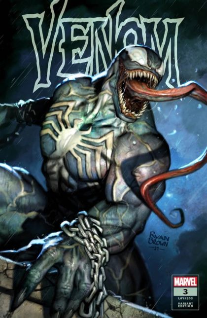 Venom Vol. 5 #3 – Ryan Brown 616 Exclusive Trade Dress Variant (Marvel, 2021)