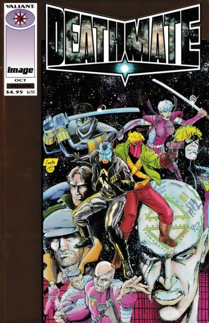 Deathmate #3 – Cvr B Gold Cover Var Leeke | Thibert (Image and Valiant, 1993)