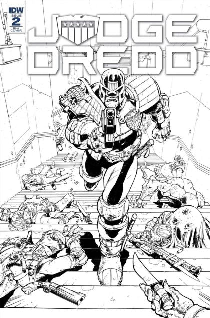 Judge Dredd: Under Siege #2 – 10 Copy Incentive (IDW Publishing, 2018)