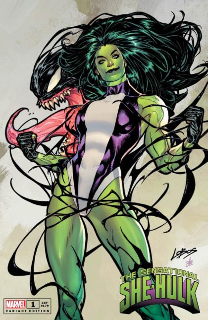 The Sensational She-Hulk Vol. 2 #1 – Lobos Exclusive Variant (Marvel, 2023)