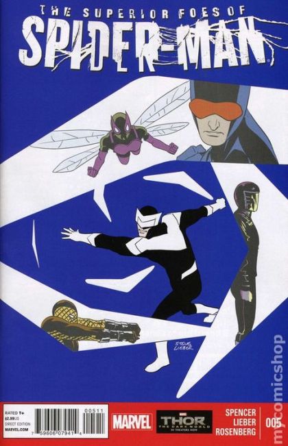 The Superior Foes of Spider-Man #5 – Regular Steve Lieber Cover (Marvel, 2013)