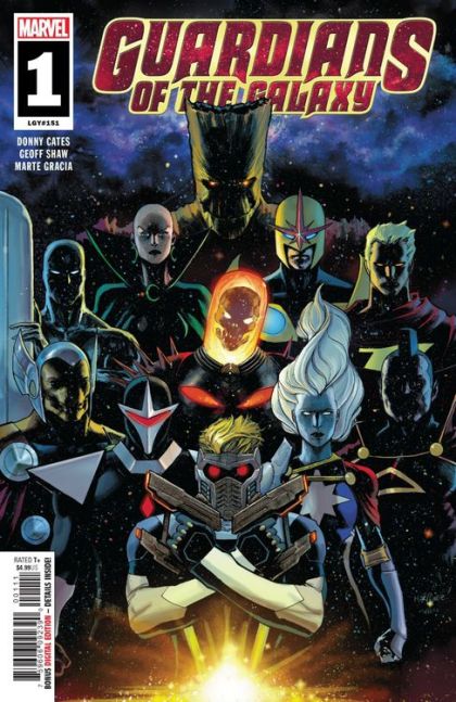 Guardians of the Galaxy Vol. 5 #1 – Regular David Marquez Cover (Marvel, 2019) CBCS 9.8