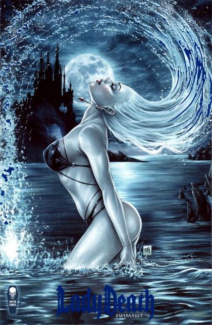 Lady Death: Swimsuit 2020 #1 – Premiere Edition - Ltd to 2000 (Coffin, 2020)