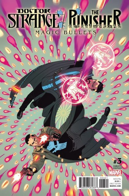 Doctor Strange / The Punisher: Magic Bullets #3 – Variant Jamie McKelvie & Matt Wilson Cover (Marvel, 2017)