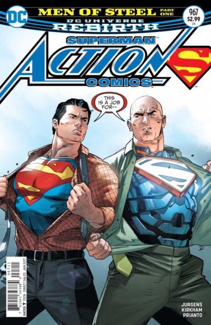 Action Comics Vol. 3 #967 – Regular Clay Mann Cover (DC, 2016)