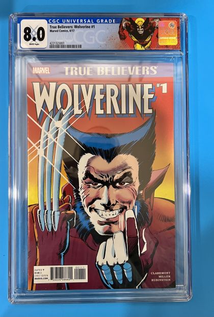 True Believers: Wolverine #1 (Marvel, 2017) CGC 8.0