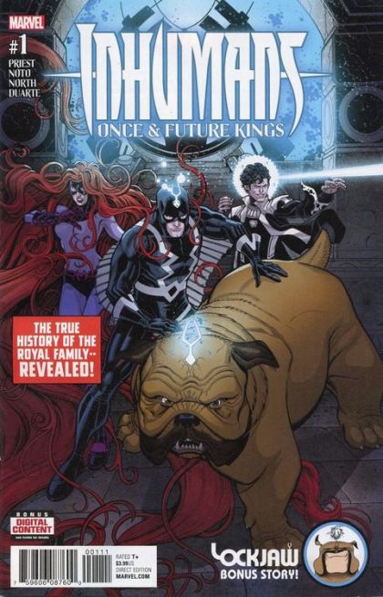 Inhumans: Once and Future Kings #1 – Regular Nick Bradshaw Cover (Marvel, 2017)