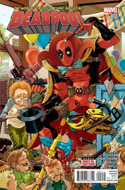 Deadpool Vol. 5 #2 – Tony Moore Regular Cover (Marvel, 2015)