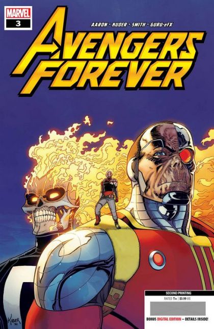 Avengers Forever Vol. 2 #3 – 2nd Printing Aaron Kuder Variant (Marvel, 2022)