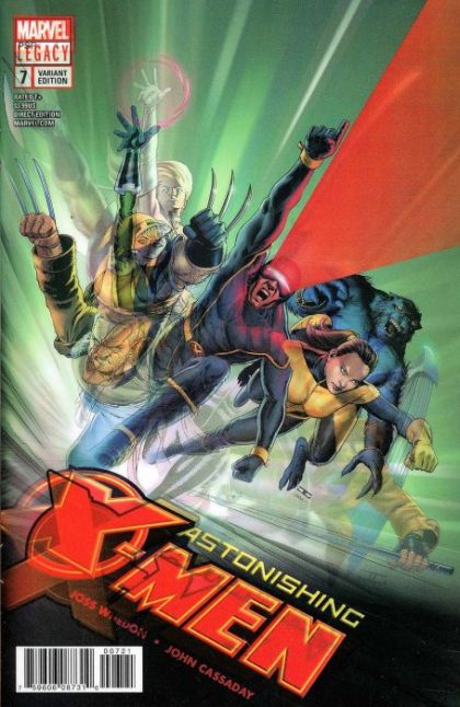 Astonishing X-Men Vol. 4 #7 – Astonishing X-Men (2004) #1 Lenticular Homage Cover (Marvel, 2018)