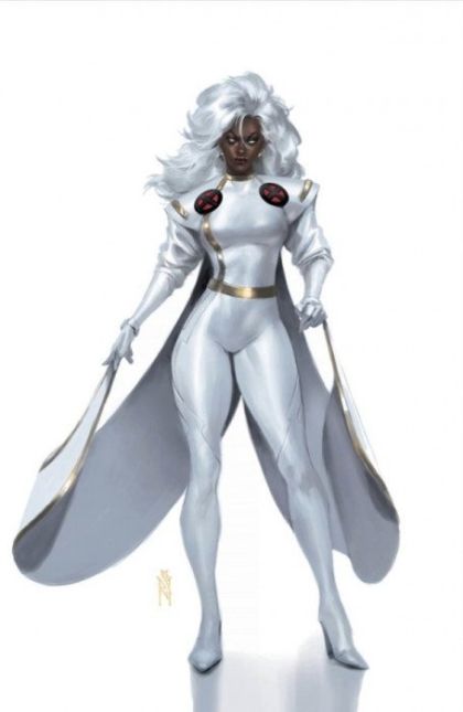 X-Men Vol. 5 #18 – Comics Illuminati - 616 Comics / Antihero Gallery / Unknown Comics & Comics Traders Exclusive Miguel Mercado Storm Virgin Variant (Marvel, 2023)