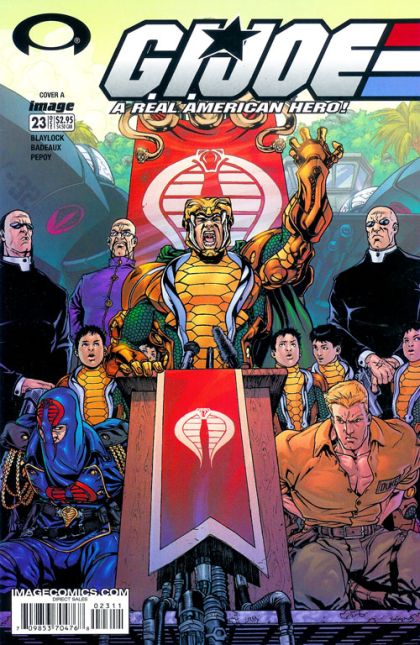 G.I. Joe: A Real American Hero (Image) #23 – Cover A (Badeaux Cover) (Image, 2003)