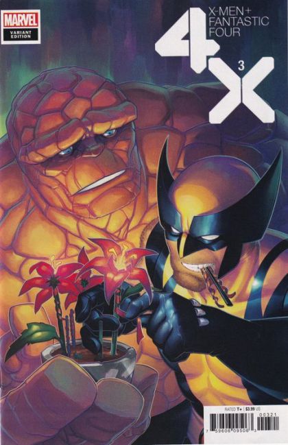 X-Men / Fantastic Four Vol. 2 #3 – Meghan Hetrick Flower Variant Cover (Marvel, 2020)