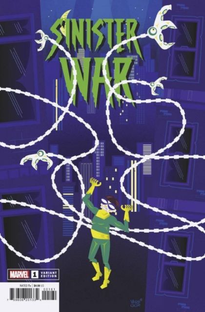 Sinister War #1 – Variant Jeffrey Veregge Cover (Marvel, 2021)