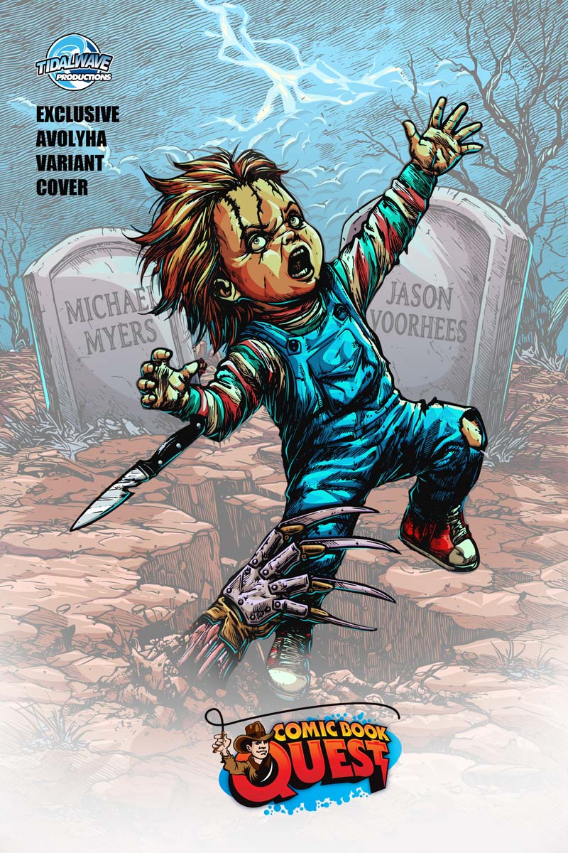 Birth of a Slasher #1 Avoltha Color Virgin Variant LTD 40