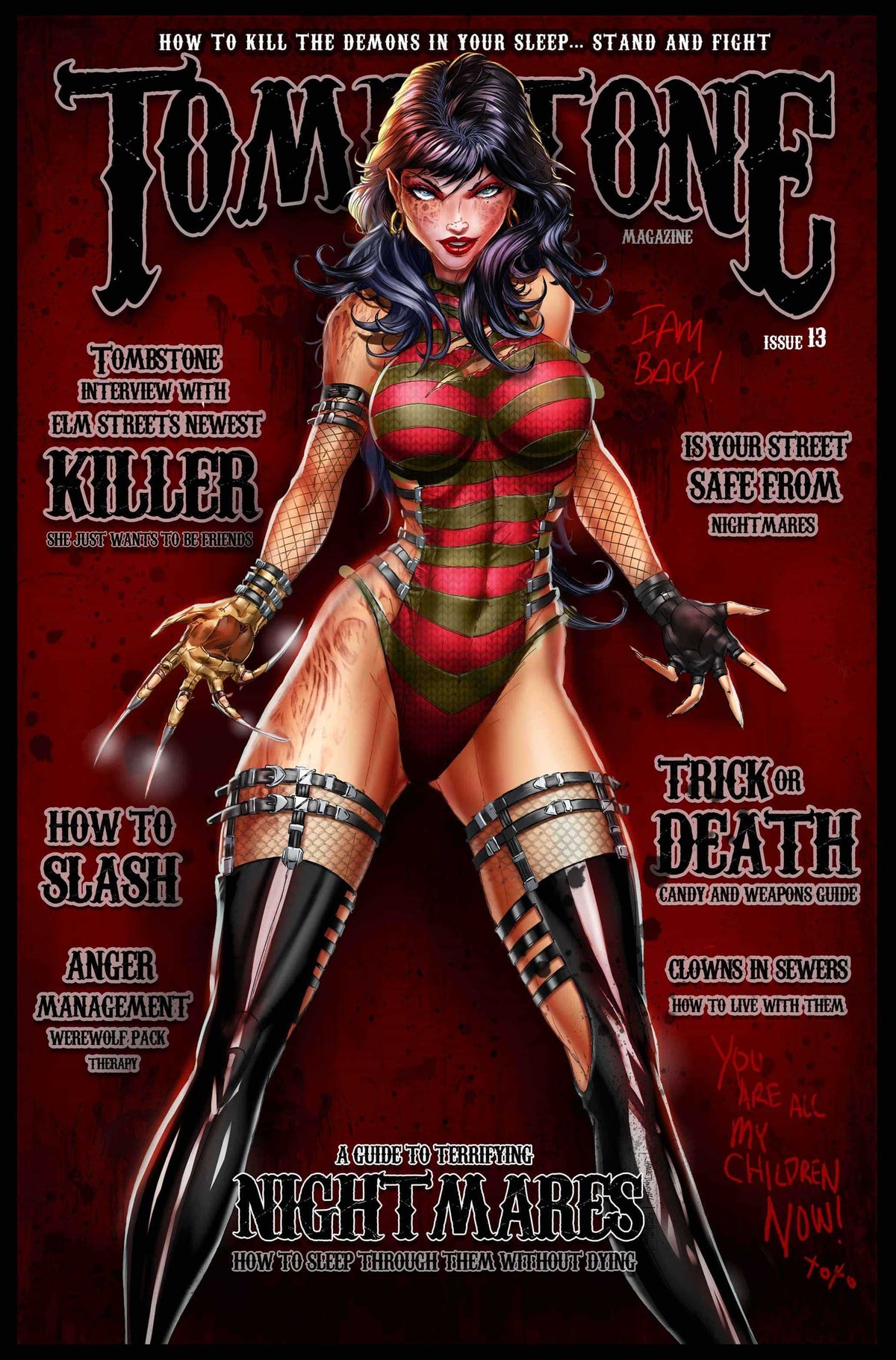 Freddy Tombstone Comic