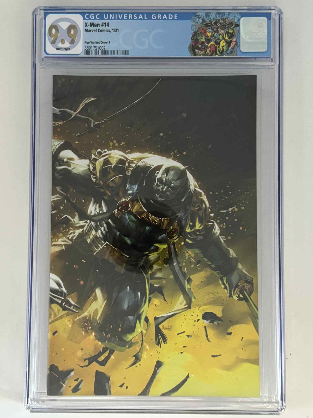 X-Men #14 CGC 9.9 Blue Label Kael Ngu Exclusive Virgin Variant