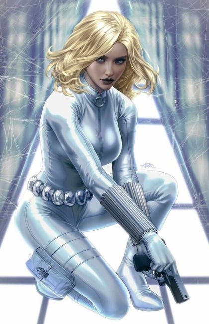 White Widow #1 – Ariel Diaz Exclusive Virgin Variant (Marvel, 2023)