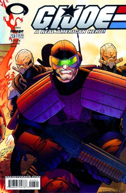 G.I. Joe: A Real American Hero (Image) #23 – Cover B (Seeley Cover) (Image, 2003)