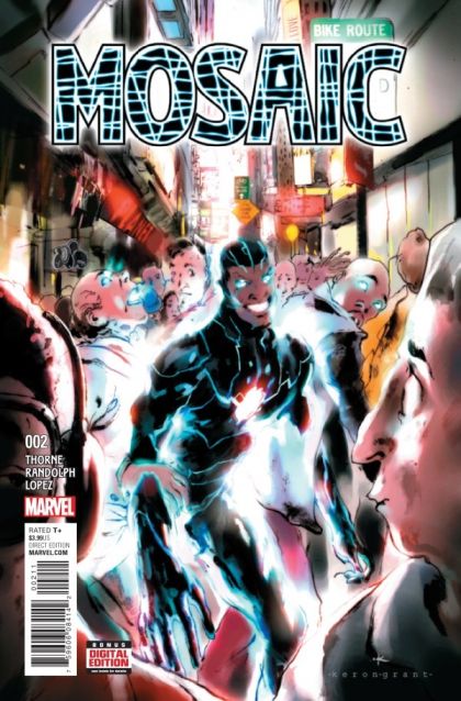 Mosaic #2 – Regular Keron Grant Cover (Marvel, 2016)