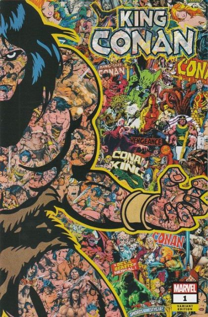 King Conan #1 – Variant Mr Garcin Connecting Collage Cover (Marvel, 2021)