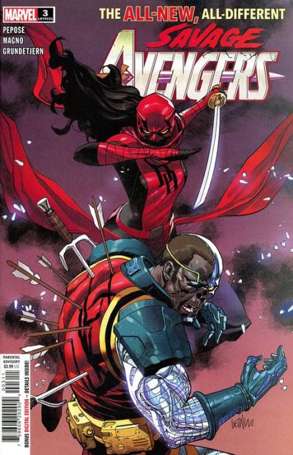 Savage Avengers Vol. 2 #3 – Regular Leinil Francis Yu Cover (Marvel, 2022)