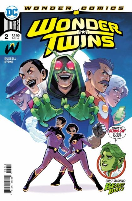 Wonder Twins #2 – Regular Stephen Byrne Cover (DC, 2019)